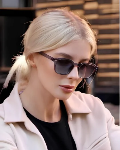 Duman Mavi Siyah Unisex Yeni Sezon Güneş Gözlüğü