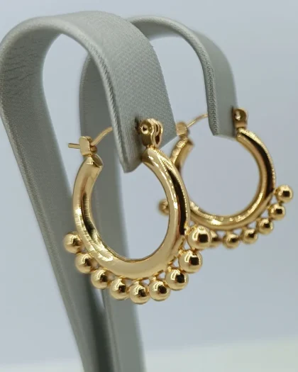 Modern Halka Küpe