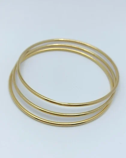 Çelik İnce Ajda Bilezik 6,5 cm