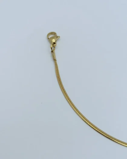 Çelik Mini Kalp Sallantılı İnce İtalyan Bileklik