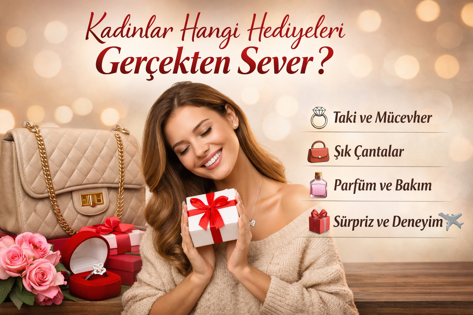 Kadınlar Hangi Hediyeleri Gerçekten Sever?