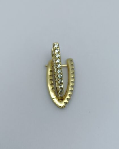 VIP 14K Taşlı Lades Küpe