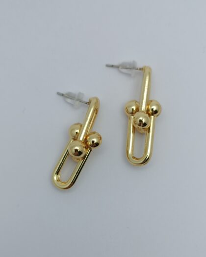 Gold Tffny Küpe
