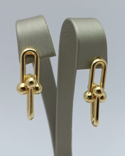 Gold Tffny Küpe