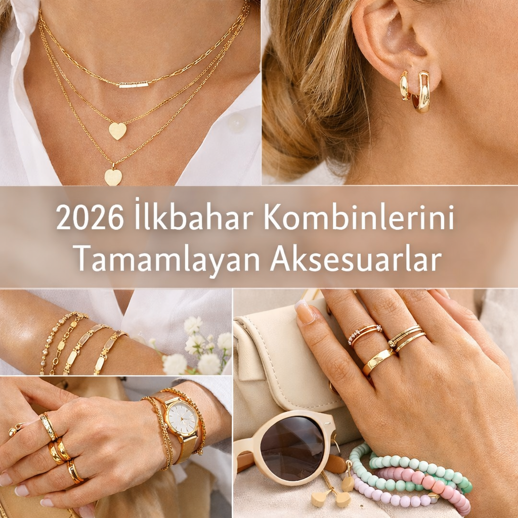 2026 İlkbahar Kombinlerini Tamamlayan Aksesuarlar